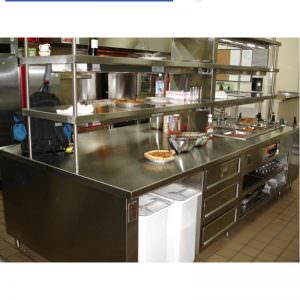 Kitchen set Stainless dapur restoran