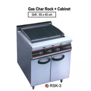 Gas Lava Rock   Cabinet RSK-3