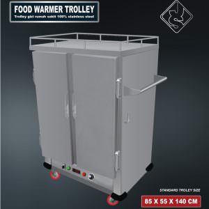 Food warmer trolley (trolley pemanas makanan)