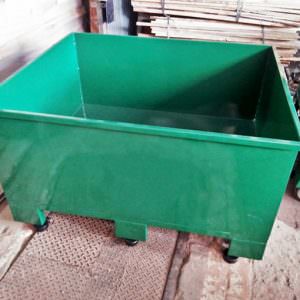 Box container - Tempat panampungan scrap sisa-sisa pengolahan