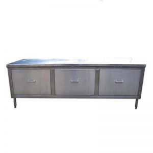 Cabinet stainless with Drawer ( Code : JS DSC 09 )