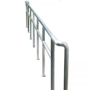 Stainless steel pipe guardrail (pembatas tepi jalan)